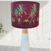ijustlovethatfabric Elephant Lampshade - Mulberry